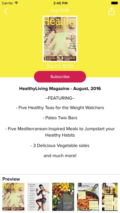 Healthy Living Magazine