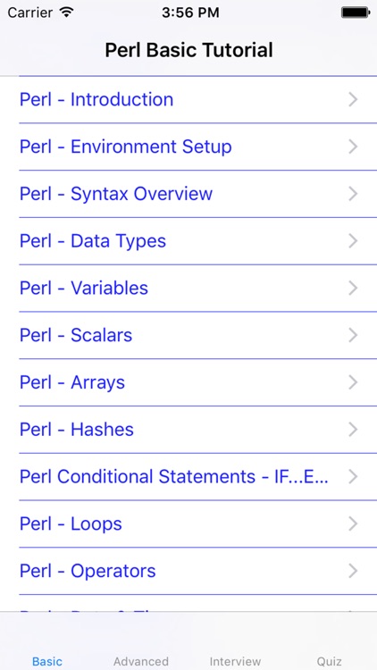 Tutorial of Perl