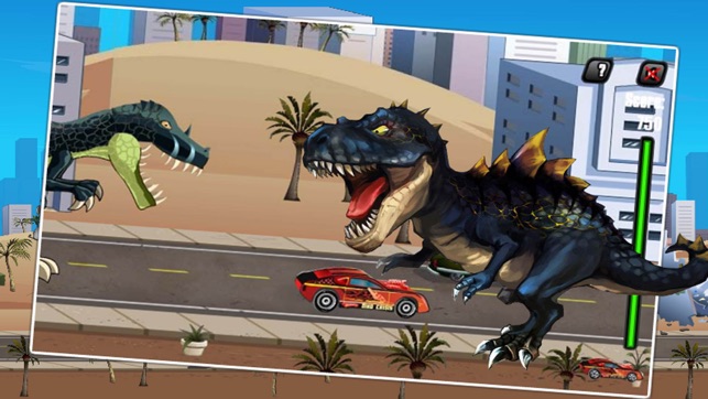 Dinosaur Attack:Car Racing(圖3)-速報App