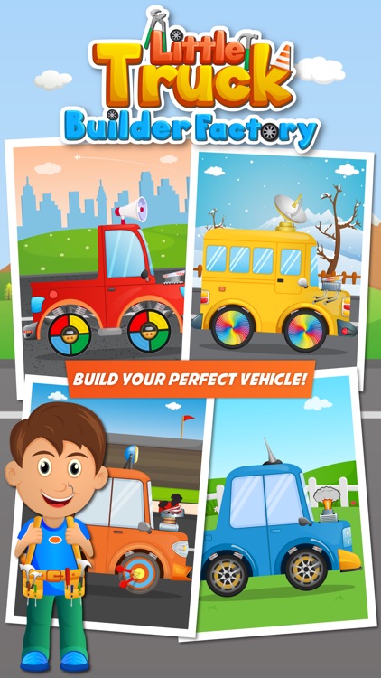 Little Truck Builder Factory- Play and Build Vehicles and Trucks