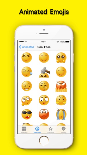 AA Emoji Keyboard - Animated Smiley Me Adult Icons(圖3)-速報App