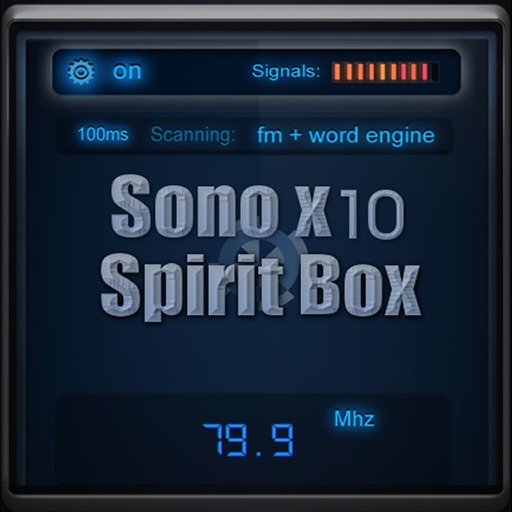 Sono X10 Spirit Box iOS App