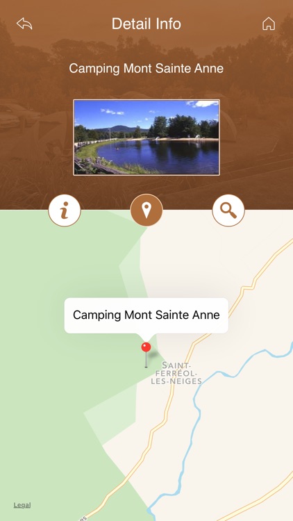 Quebec Camping Locations screenshot-3