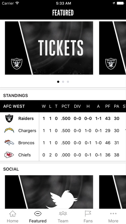 Raiders App