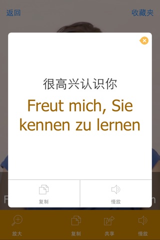 German Video Dictionary - Translate and Speak screenshot 3