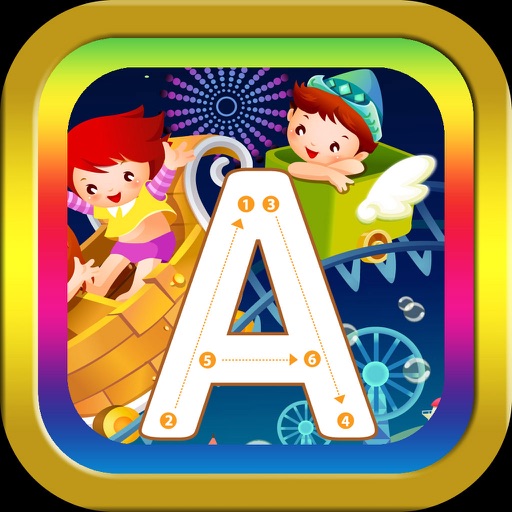 Alphabetty song Alphabet Tracing Coloring game Icon