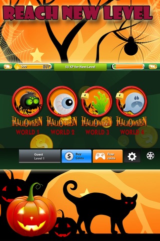 Halloween Slot Machine Casino - Win Trick & Treats by Zombies, Werewolves and Vampires! screenshot 3