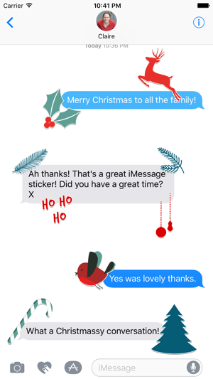 Christmas Stickers for iMessage(圖1)-速報App