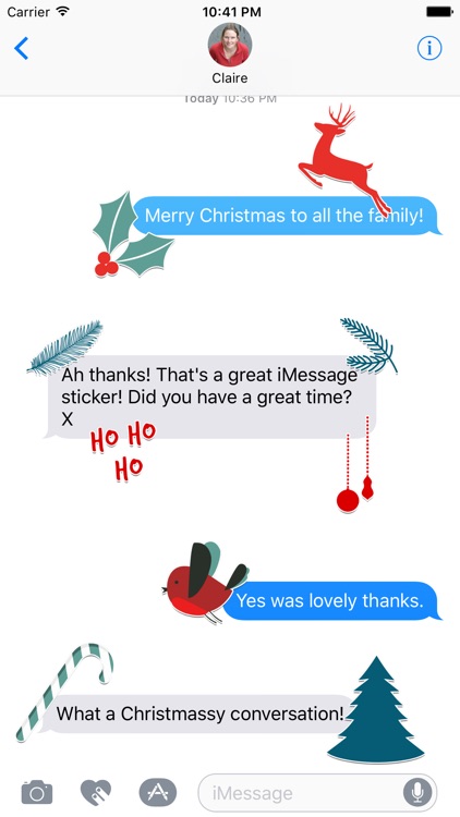 Christmas Stickers for iMessage