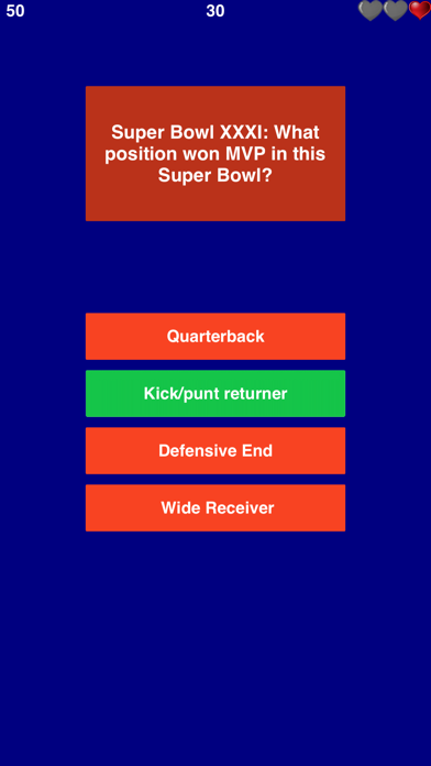 Trivia for NFL Championship - Free Fun Quiz Game screenshot 3