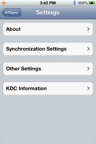KTSync screenshot 2