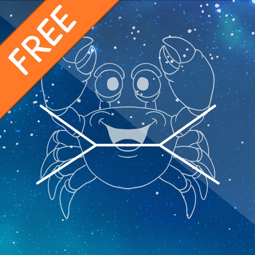 Connect the stars for kids - Free icon