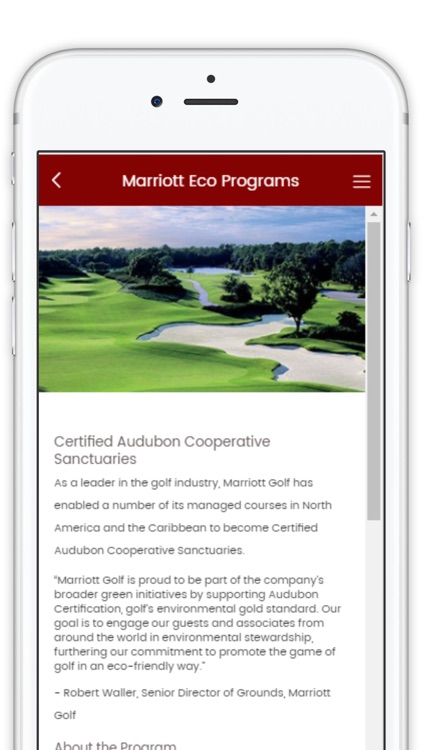 Marriott Golf Official