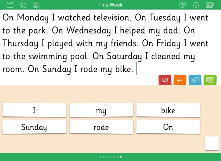 Clicker Sentences
