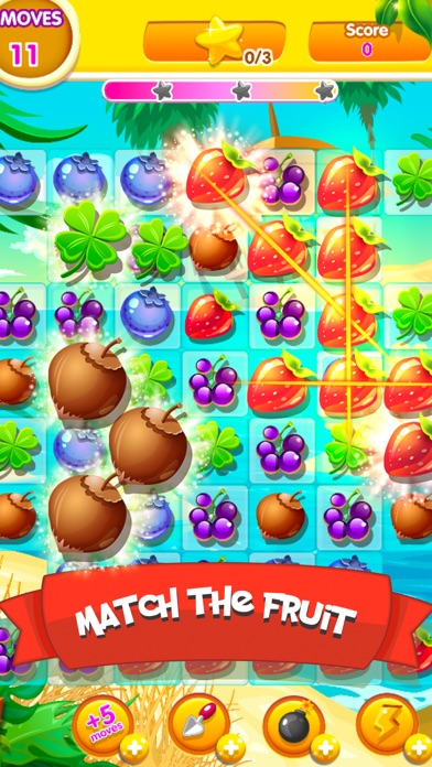 TROPICAL TWIST MANIA: MATCH 3 FRUITS GARDEN 1.0 IOS GAME GIẢI TRÍ TROPICAL TWIST MANIA: MATCH 3 FRUITS GARDEN 1.0 IOS