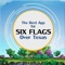 The premier Six Flags Over Texas Guide app includes visitor info, rides, theme parks, water parks, kids rides, shows, hotels, shopping, dining, park hours, attractions, photo gallery, poi search, translator, world clock