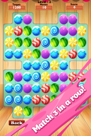 Cool Candy Lovely Blast-Best Crush 3 game for Free screenshot 2