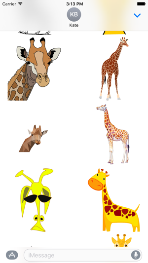 Giraffe Stickers(圖1)-速報App