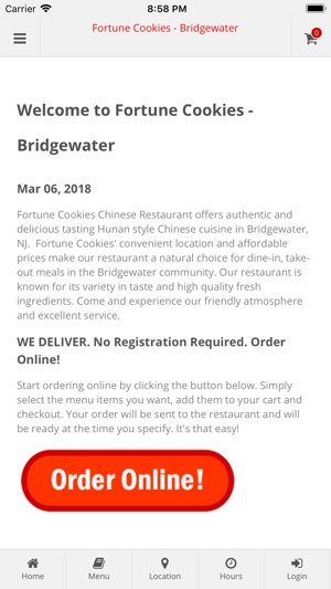 Fortune Cookies Bridgewater(圖1)-速報App