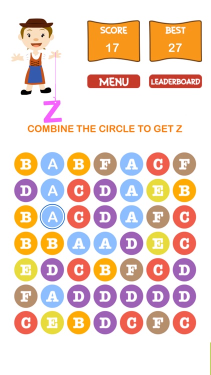 Spinny Circle Get Z - Letters Mania