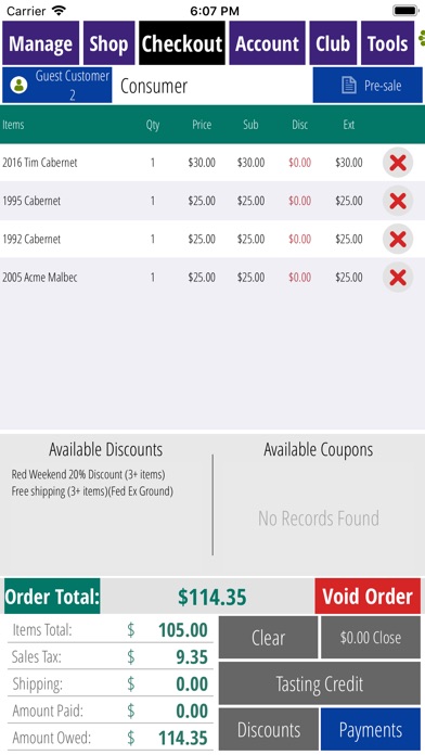 OrderPort EMV screenshot 4