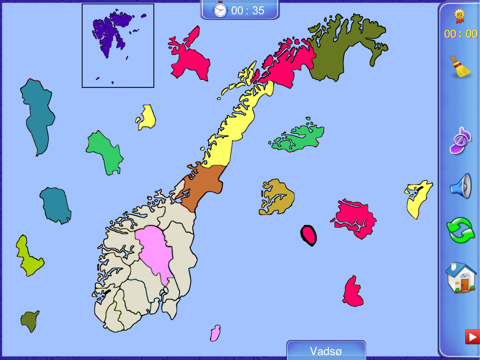Norway Puzzle Map screenshot 2