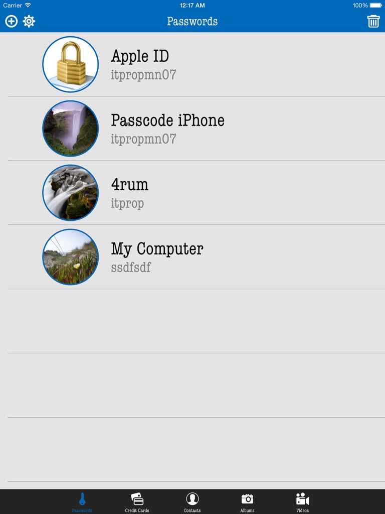 【图】iProtect Private Vault – Secure Password Memory(截图3)