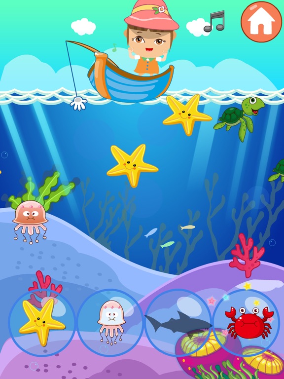Amy Fishing Game free For Kids and toddlers screenshot 4