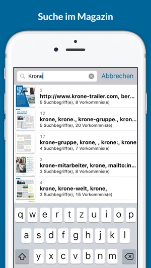 KRONE Kiosk(圖5)-速報App