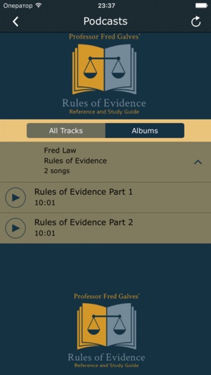 Prof. Galves Rules of Evidence(圖4)-速報App