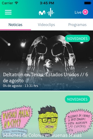 Movistar Música screenshot 2