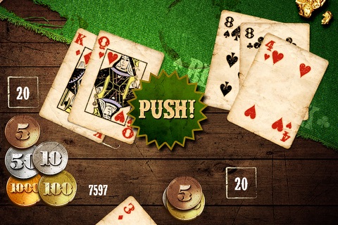 Blackjack classic and GoGo 21 Solitaire. screenshot 4