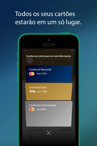 Credicard cartão de crédito screenshot 3