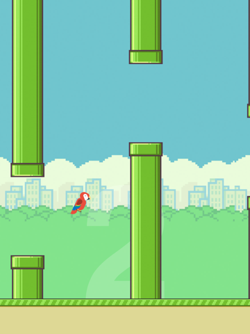 Jumpy Bird - Help the Macau reach the top screenshot 2