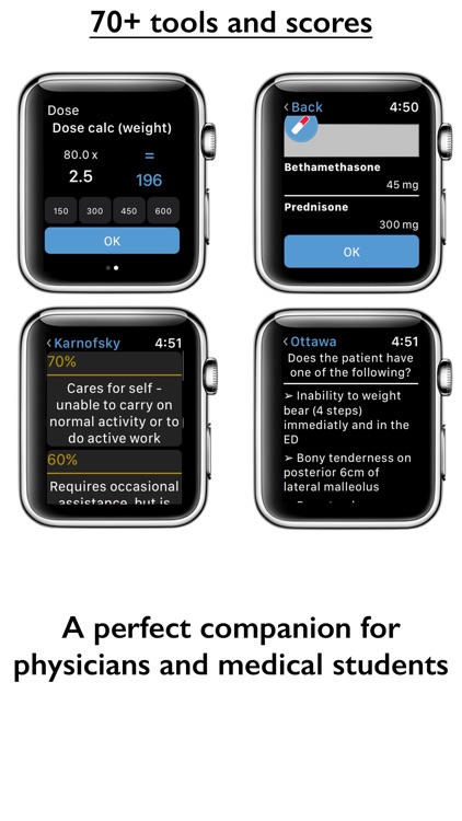 Medical Calc for Apple Watch screenshot-3