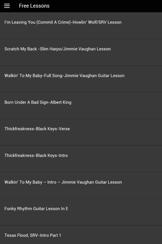 Blues Rock Guitar Lessons screenshot 2