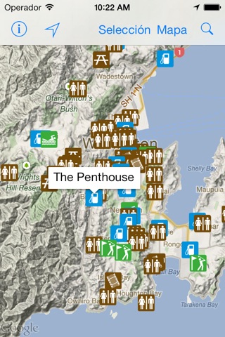 Leisuremap New Zealand, Camping, Golf, Swimming, Car parks, and more screenshot 2