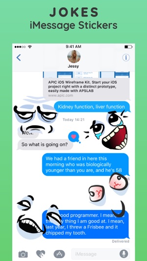 Meme Stickers for iMessage App(圖3)-速報App