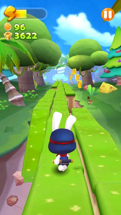 Run Ninja Rabbit Run screenshot 3
