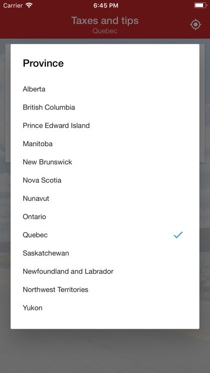 Taxes and tips in Canada screenshot-3