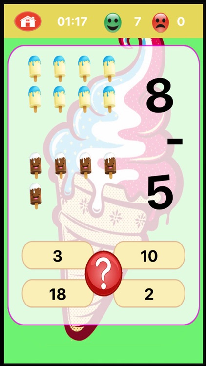 Ice Cream Math Games Free For Kids