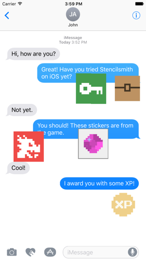 Stencilsmith Stickers for iMessage(圖1)-速報App