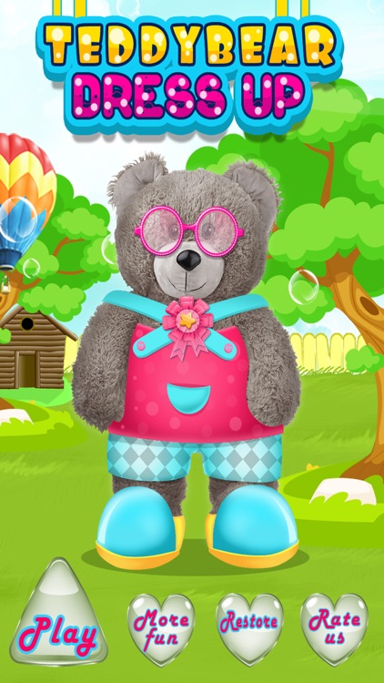 Teddy Bear Makeover - A Animal Makeup & Dress-up Game