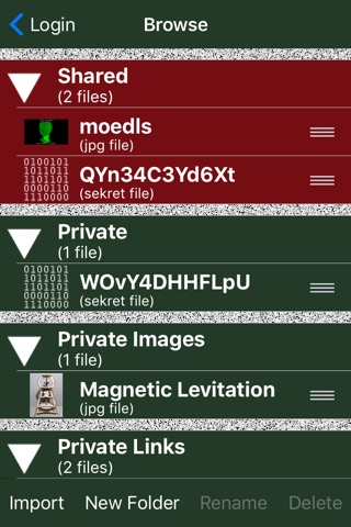 Sekrets: The App With Something to Hide. screenshot 2