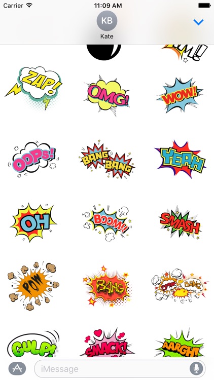 Comic Stickers