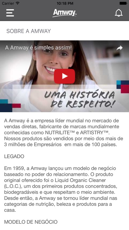 Catálogo Amway