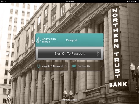 Institutional Passport screenshot 2