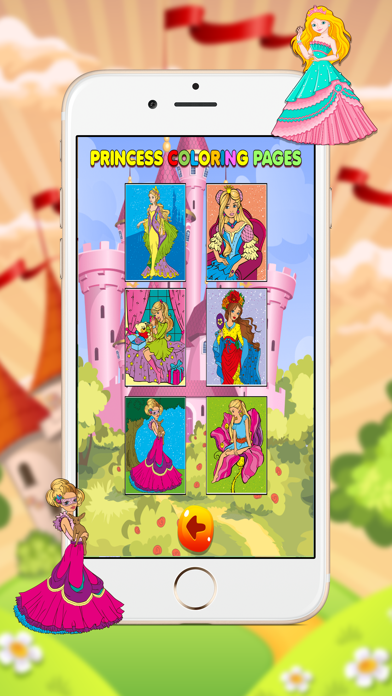 How to cancel & delete Princess fairy coloring sheets pages from iphone & ipad 2