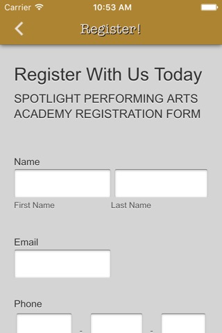 Spotlight Performing Arts Academy screenshot 3