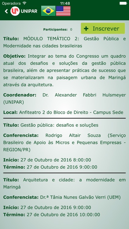 Congresso Internacional UNIPAR